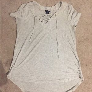 Gray and White Comfy Shirt